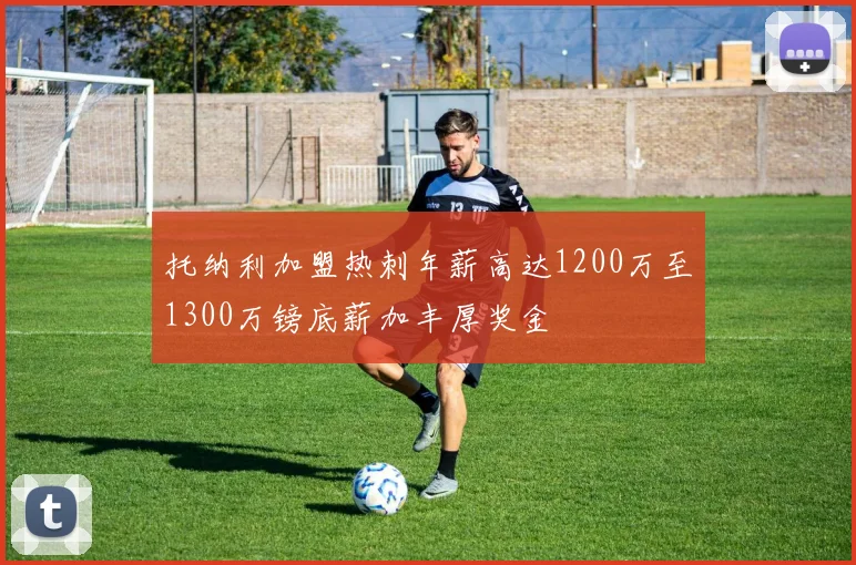 托纳利加盟热刺年薪高达1200万至1300万镑底薪加丰厚奖金